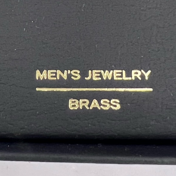 BAIN MILLER, MEN’S “BRASS” BRACELET GOLD COLOR, ITALIAN CHAIN STYLE 9 INCHES - Picture 11 of 15